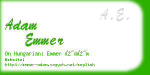 adam emmer business card